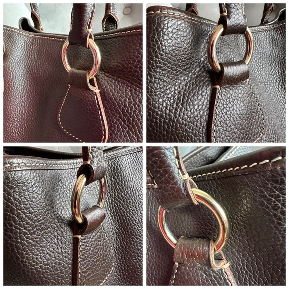 Dooney & Bourke two tone brown Tote bag - Picture 7 of 17